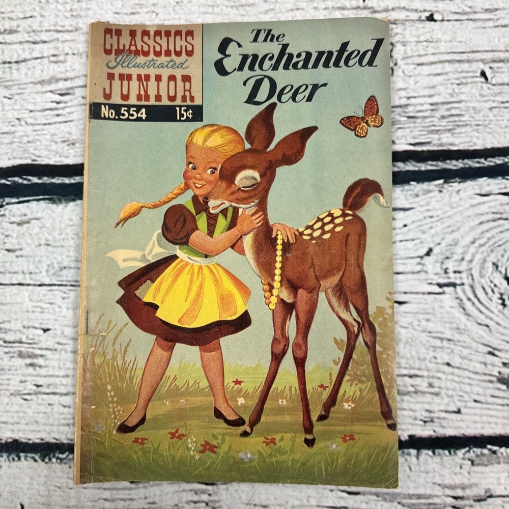 Classics Illustrated Junior The Enchanted Deer Comic Book No 554 [1958] UNGRADED
